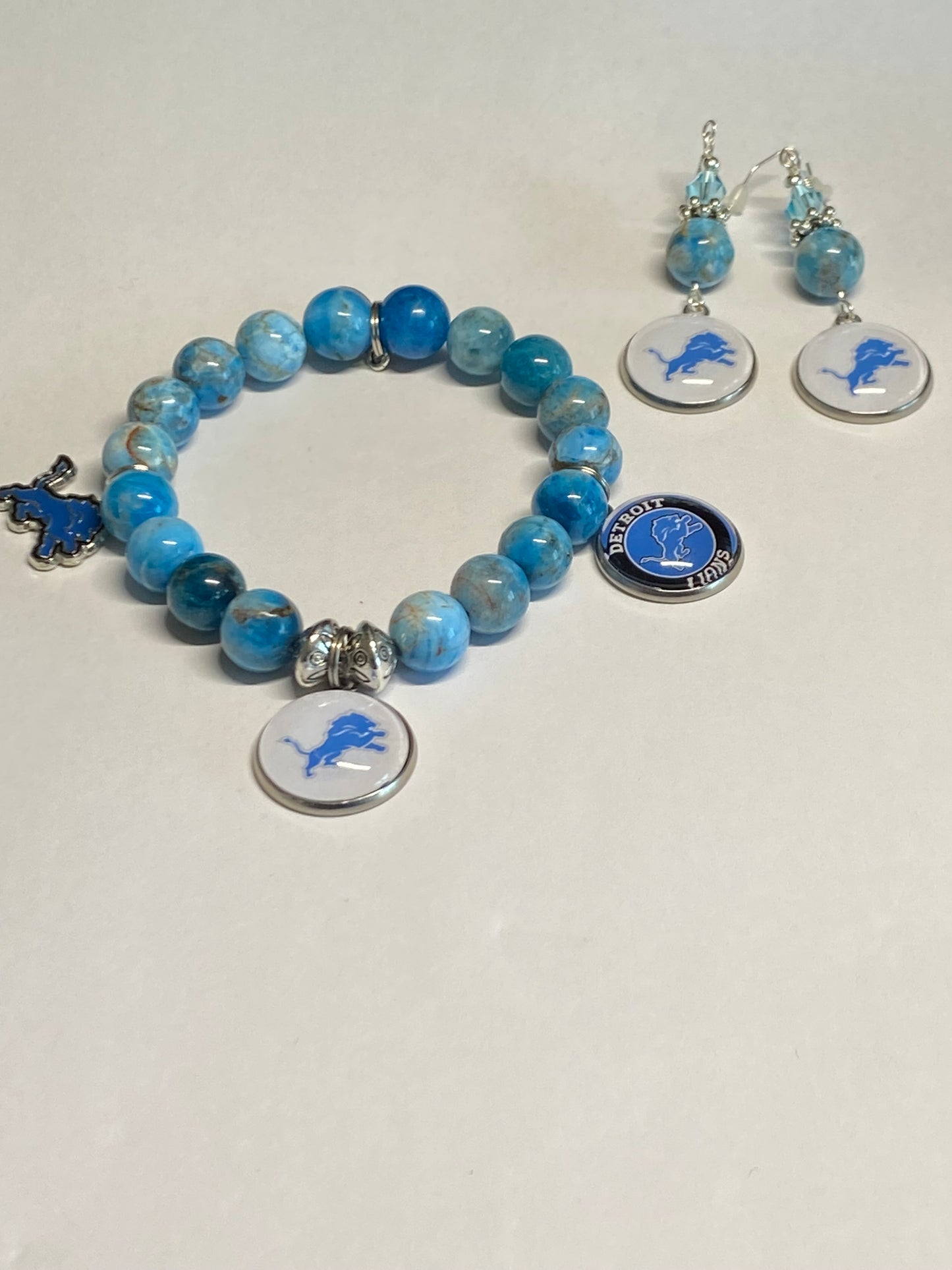 Detroit Lions Bracelet Set