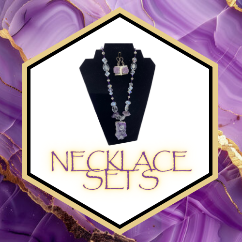 Semi-Precious Stone Necklace Set