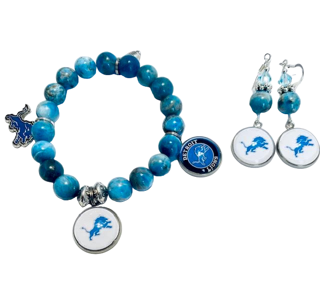 Detroit Lions Bracelet Set