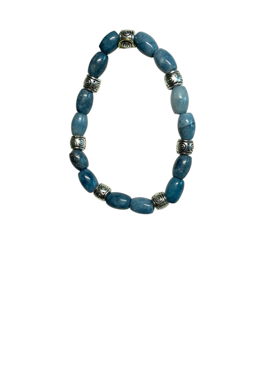 Blue Apatite bracelet