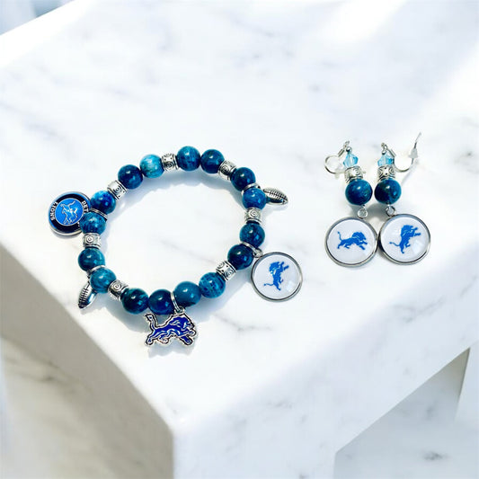 Detroit Lions Bracelet set