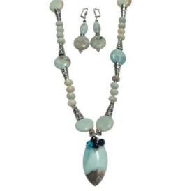 Amazonite Necklace Set